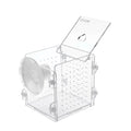 Fish Breeding Box Clear Acrylic Fish Isolation Boxes Aquarium Hatchery Incubator with Suction Cup for Newborn Shrimp