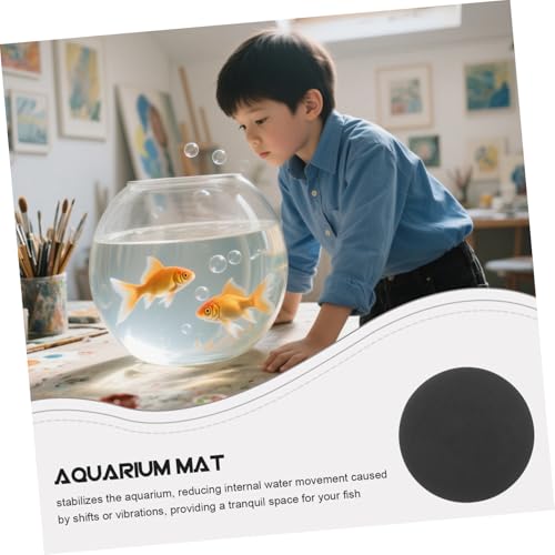 YARNOW Non-Slip Tank Mat Aquarium Cushion Pad for Micro Landscape Bottles Shockproof Design for Under Tank Stability and Furniture Protection