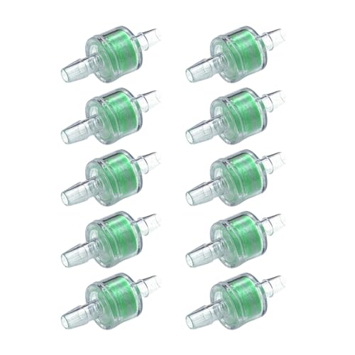 Aquarium Fishtank Check Pipe Joint Connector, Way Non Return Air Bubbler Check, Fit for 3/16 Inch Airline Tubing, Fish Tank Accessories