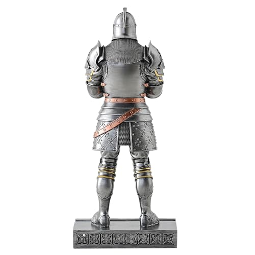King's Guard Headphone Stand Watch Display Stand Jewelry Bracelet Necklace Holder Trays Towers Warrior Knight Mobile Phone Stand for Office & Home 12.20 Inch (Iron) - color: Iron