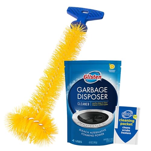 Mr. Scrappy Garbage Disposal Brush and Disposer Care Kit - style: Brush and Cleaner Kit