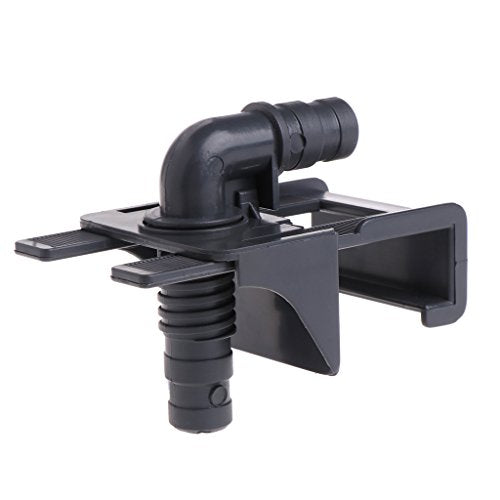 Fixed Holder, Fish for Hose Holder Inlet Outlet Water Pipe Mounting Clip Heavy Duty Clamp for 55mm Thickness Wall - White