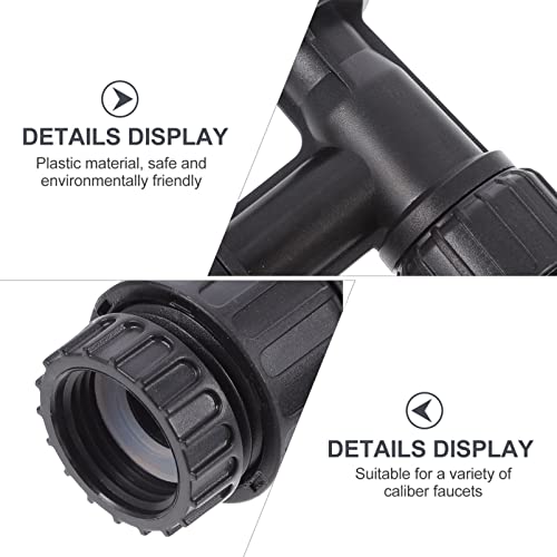 Balacoo Aquarium Water Changer Faucet Adapter – Bucketless 3-Way Valve & Filter for Gravel Vacuuming & Refill – Quiet Tap-Powered Cleaning Tool for Medium-Large Fish Tanks & Garden Hose
