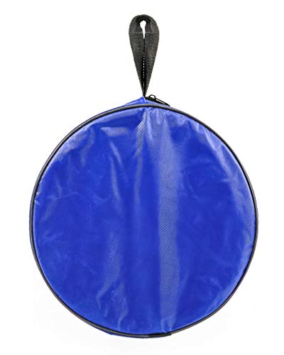 Camco Collapsible Bucket with Storage Case- Durable Pop Up Bucket with Watertight Fabric, Holds 3 Gallons of Water - for RVs, Camping, Fishing, Boating, Hiking - Blue (42993), Blank Ski (Pack of 4) - size: 2.00 L x 10.50 W x 10.50 H inches (Pack of 4)