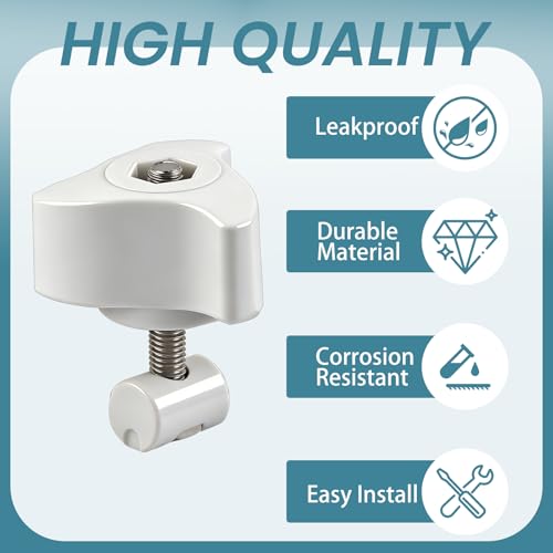 8 Set Canister Filter Lid Fastener, Exact Fit for Fluval FX2, FX4, FX5, FX6 Filters, A20215 Locking Clamp Replacement for Secure Lid Seal and Leak Prevention