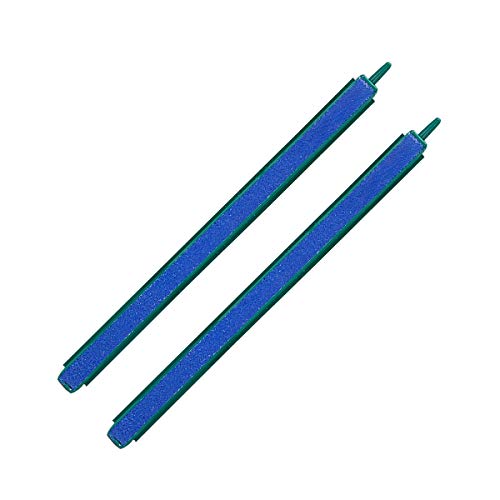 JIH Fish Tank Air Bubble 2-Piece,Release Mineral Air Stone Bar for Aquarium (12 inch 2 Pcs) - size: 12 inch 2 Pcs