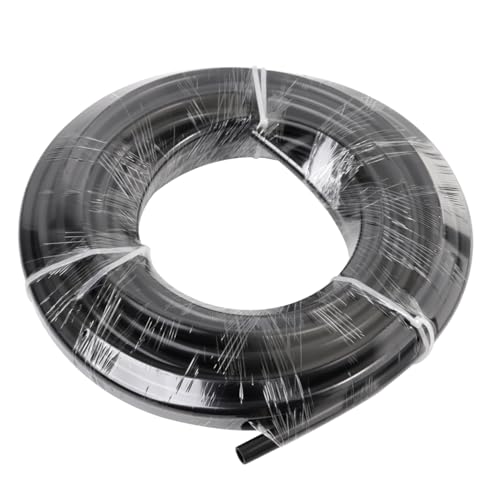 LokoCar Nylon Air Line 25ft 3/8" OD Pneumatic Nylon Tube DOT Approved SAE J844 Airline For Air Brake Tubing or Fluid Transfer Black - size: 3/8" OD 25 Feet