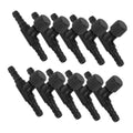 Cabilock 10pcs Adjustable Shape Aquarium Air Valves for Fish Tank Oxygen Pump Plastic Controllers for Airline Tubing Enhance Airflow and Oxygen Supply Efficiency in Aquaculture and