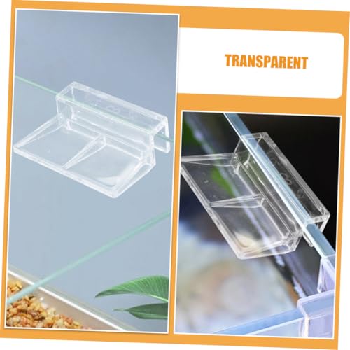 Toyvian 10pcs Height and Aquarium Cover Support Clamps for Easy Installation Fish Tank Accessories for Various