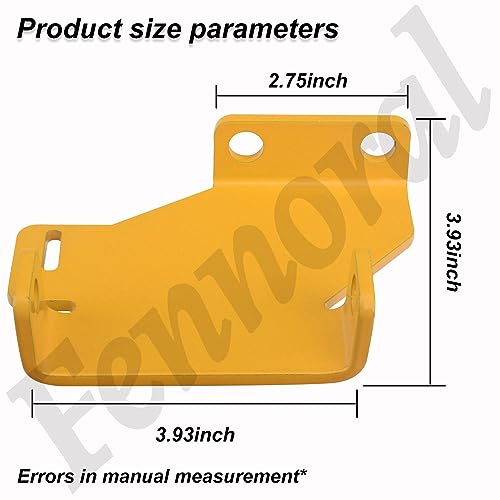 2 Pack 552564 RS Rear Bracket (Right) - 125255 Transmission Hydro Bracket Part for Hustler Raptor SD/SDX Lawn Mower 936476 936484 936484 938548 938555 939256, Perfect Replacement Parts