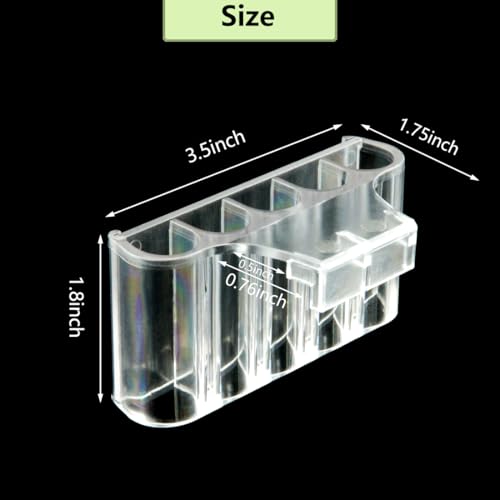Aquarium Plant Holder,Fish Tank Plant Holder,Aquarium lid Clips,Aquarium Plant Pot,Hydroponic Fish Tank Planter, Aquatic Plant Cup for Aquascape Decorations (Transparent, 2PCS Rimless) - color: Transparent, size: 2PCS Rimless
