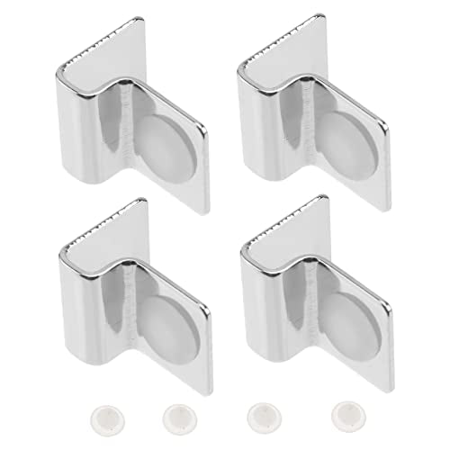 Stainless Steel Fish Tank Cover Brackets 4Pcs Aquarium Lid Clips Secure Support for 5mm Glass Aquarium Lid Fish Tank Accessories