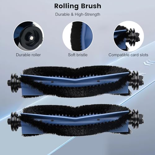 Pure Realm 26 Pack Replacement Accessories Compatible with eufy Robot Vacuum C10，2 Mainbrush 4 Filter 6 Dust Bag 6 Sidebrush 1Cleaning Brush 1Screwdriver,6Scented Stick - size: 26 pack Accessories Kit for Robot Vacuum C10