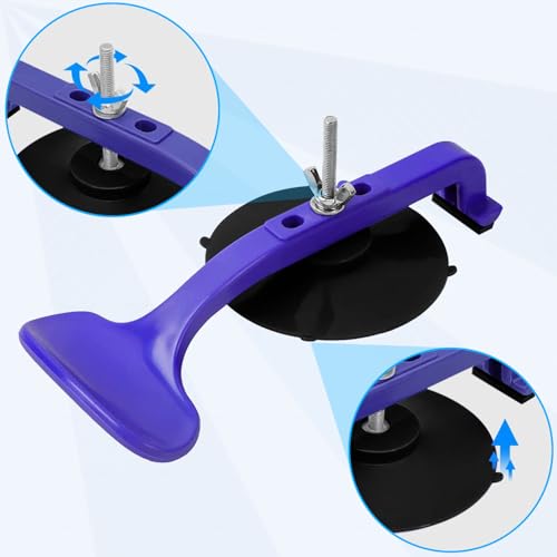 6PC Suction Cup Clamp Set, Class Clamps Kit for Car Convertible Glass Windshield Top Repair Gluing, Car Window Clamps, Suction Cups for Convertible Top, With Sponge Pad...