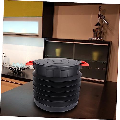 GLEAVI 1Pc Collapsible Water Bucket Multifunctional Clutter Storage for Fishing Camping and Car Washing Safe Leak and Space Saving Design Versatile Use as Fish Tank Storage Box