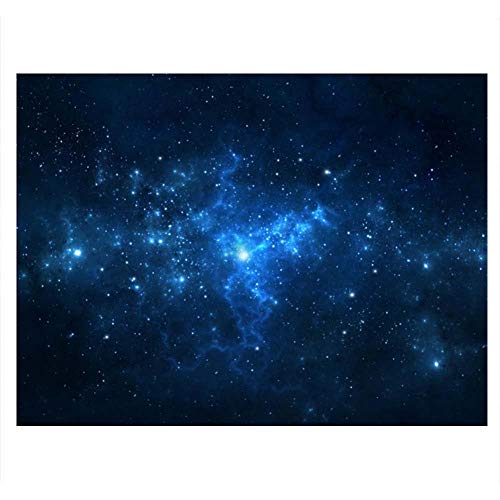 Fdit Fish Poster Aquarium Background Backdrop PVC Adhesive Starry Sky Decor Paper Cling Decals Sticker(6130cm)