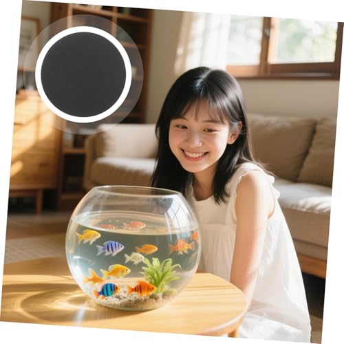 SUPVOX Aquarium Pad Non-Skid Fish Tank Bottom Mat Antislip Design Effortless Cleaning Terrarium Accessory for Stability Protection Tank Mat for Micro Landscape Bottles - size: 25.00X25.00X1.00CM