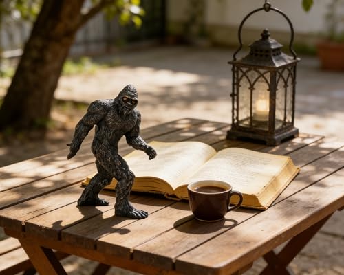 Bigfoot Sasquatch Miniature Garden Collection Figurine 5 inch, Fish Tanks Aquarium Decoration, Bigfoot Sasquatch Enthusiasts Gift Birthday Cake Decoration