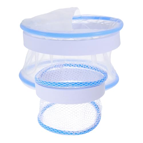 Toddmomy Breeding Box and Fish Hatchery Tank with Nylon Mesh, Small Floating Aquarium Divider for Guppy Fry Isolation and Betta Nursery, Incubator Net Suitable for Fish Tank Breeding