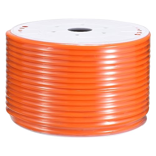 MECCANIXITY Pneumatic Tubing Pipe, 12mmx8mm 295ft 90 Meters PU Air Line Tubing Hose Tube Red for Fluid Transfer Air Compressor - color: Red, size: OD12mm*ID8mm 295ft (90 Meters)
