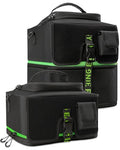 Booms Fishing Expandable Reel Bag - Double Layer Hidden Storage Case for 8 Reels - Protective Compartment, DIY Space for Tackle and Equipment - RC4 Cover