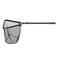 Fiblink Folding Aluminum Fishing Landing Net Fish Net with Extending Telescoping Pole Handle - style: Extend Length: 44-60 Inches (With Larger Net)