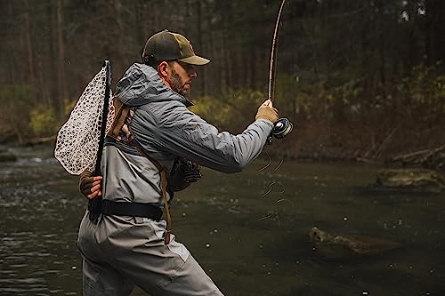 Smith Creek Net Holster, Belt-Mounted Landing Net Holder - color: Black
