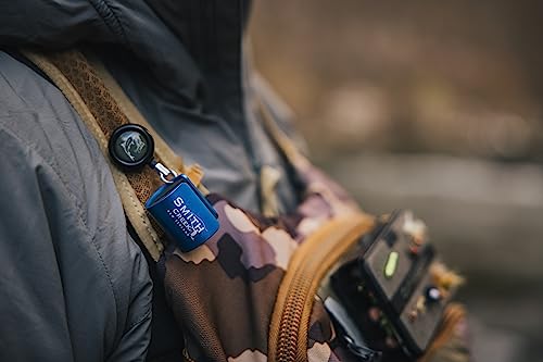 Smith Creek Rod Clip with Zinger - color: Blue