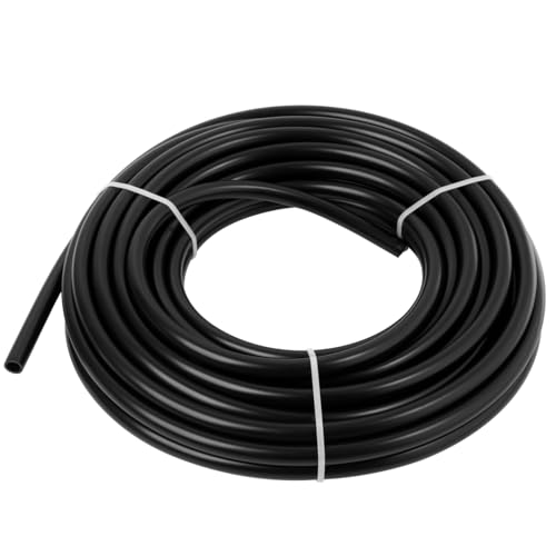LokoCar Nylon Air Line 25ft 3/8" OD Pneumatic Nylon Tube DOT Approved SAE J844 Airline For Air Brake Tubing or Fluid Transfer Black - size: 3/8" OD 25 Feet