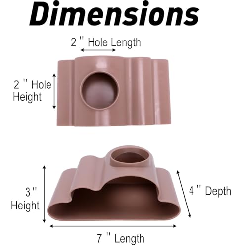 Reptile Hide Cave w/Viewing Window – Humid Hideout for Leopard Gecko, Hognose Snake, Corn Snake & Lizards – Tank Accessories, Enrichment Toys, Climbing Decor & Safe Shelter for Reptiles & Amphibians - color: Curve Tunnel Wood