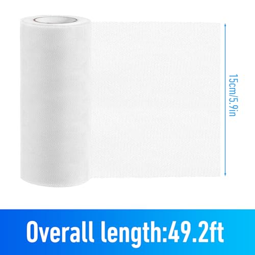 2 Rolls Catfish Bait Holder Bags Spawn Net 3'' Baits Bags Mesh for Fishing 144FT Fish Bait Neting for Catfish Fine Mesh Fishing Net for Roe Fish Equipment Tackle Kit