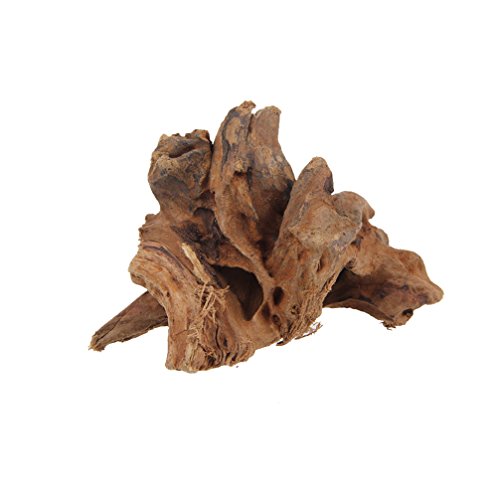 EmoursTM Aquarium Sinkable Driftwood Fish Tank Decoration (Small) - size: Small