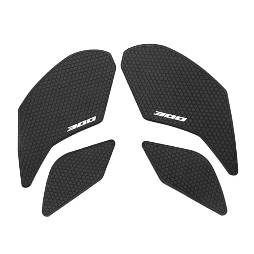Ninja 300 2013-2021 Motorcycle Accessories Fuel Tank pad Anti-Slip Side Fuel Tank pad Knee pad Grip pad Ninja 300 - color: NINJA 300 black