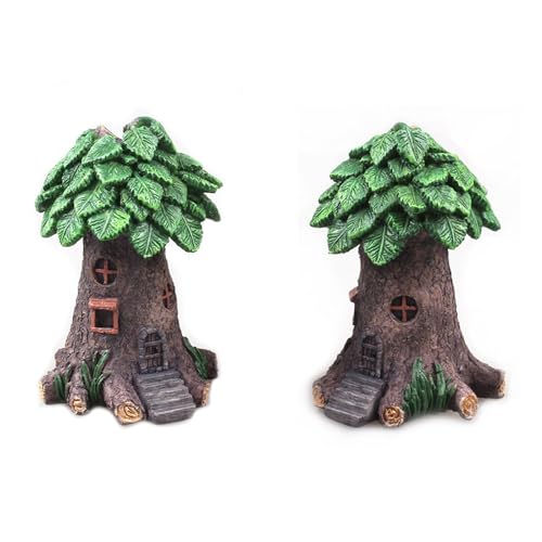 Resin Tree Aquarium Castle, Natural Fish Tank Décor, Ornaments Safe Decorations, Cute Lively Tree Aquarium Decoration, Fish Tank Display Decor.