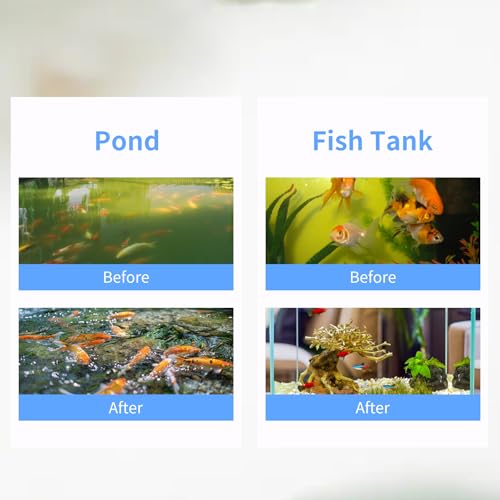 13W UV Light Bulb, Outdoor Pond U-V-C Light Clarifier Compatible with JUP-01 UVE9 CF400 CF500 CP-9 UV Light for Fish/Turtle Tank/Aquarium, 2 Pack 13W UV Pond Lights for G23 Base - size: 13W-UVLB-2P