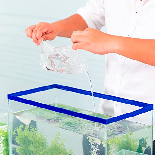 APQ Supply Clear Plastic Fish Bags, 9 x 15 Inch, 2 Mil Poly Fish Transport Bags, Pack of 1000, Unprinted Clear Poly Bag for Aquarium Species Transfer and Transport - style: 9" X 15" / 2 Mil / 1000 Pack