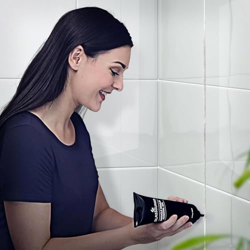 GlassGuard Miracle Mold Stain Remover Stain Gel – Heavy Duty Cleaning Gel for Grouts, Ceramic, Glass, Silicone, Caulk & More – Washing Machine Cleaner Front Loader (300 ml / 10 oz) - size: 10 Fl Oz (Pack of 1)