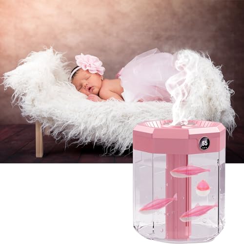 Humidifier Cleaner 6 Pack,Humidifiers Fish Tanks Cleaner,Warm&Cool Most Humidifiers and Fish Tank,Purifier Water (Pink) - color: Pink