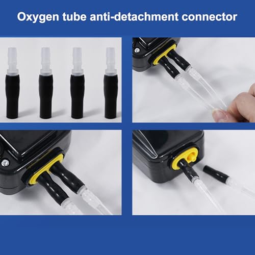 Peiiwdc Tube Clamps for Oceanarium Air Pumps 30 Divisions Silicone Hose Possessor Permanent Oxygen Supply Accessories Oceanarium Air Blower Silicone Tube Clips