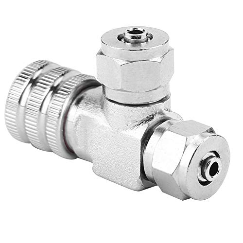 Aquarium Air Pump Check Valves CO2 Regulator Needle Check Valve Bubble Counter Fish Air Regulator (02#)