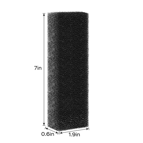 Aquarium U-V Filter Replacement Sponges, Fish Tank Filter Replacement Accessories, for Model NQV-800 & NQV-1200, Including 3 x Filter Sponge