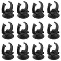 Aquarium Suction Cup Heater Suction Cup with Clamp for 25mm Inner Diameter Aquarium Heater Pipe Hose Plant Fish Tank 12PCS