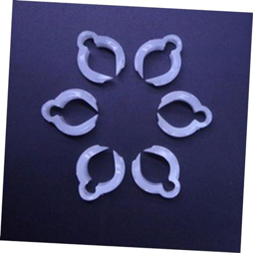 YARNOW 1set Led Light Clips Wire Light Stand Cable Clamps Rope Mounting Clips for Cords