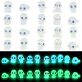 CCINEE 20Pcs Glow in Dark Tree Elves Fairy Luminous Ghost Micro Landscape Accessories Miniature Tree Elves Decoration for Garden Landscape Aquarium Dollhouse Potted Plants Decoration - style: Cute