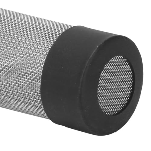 Internal Diameter Stainless Steel Pre Tube Filter Cover Mesh Net Fish Intake Strainer Shrimp Tank Aquarium Accessory(S) - size: Small