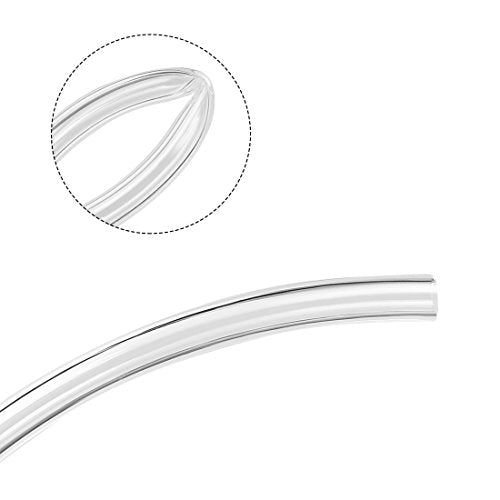 Beduan Pneumatic Tubing Pipe 3/8" OD Clear Air Compressor PU Line Hose Tube for Water Fluid Transfer 10Meter 32.8ft - color: Clear, size: 3/8" OD-32.8ft