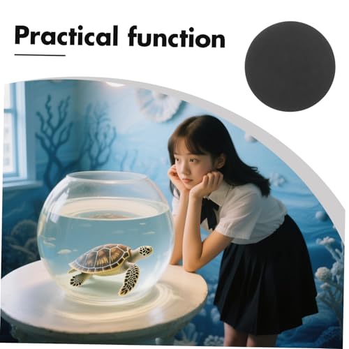 TOYANDONA Non Slip Fish Tank Mat for Under Tank Support Easy to Clean Bottom Mat for Reptile Terrariums and Household Use - size: 15.00X15.00X1.00CM