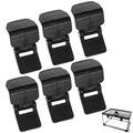 VILLCASE Reptile Feeding Tank Buckles 6 Pack Anti-Escape Lock Clips for Turtle and Amphibian Terrarium Lids Compatible with Nomo Yl-07 Tanks 1.85X1.14X0.98 Inch Durable Plastic Locks