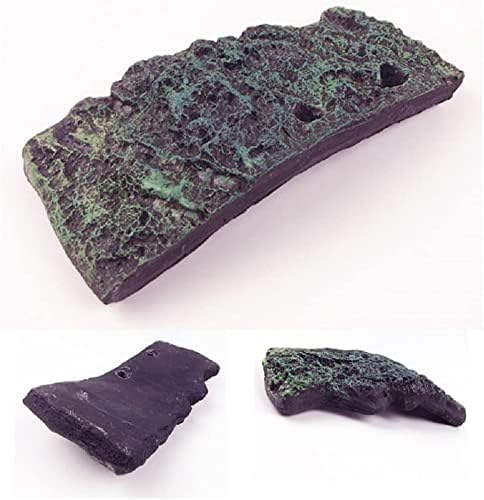 Minidiva Turtle Basking Platform Resting Terrace Aquarium Ornament (Turtle Load Bearing <150g) - color: 7.4*3.4*0.78inch
