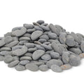 Quibbay 45 LB Mexican Beach Pebbles - 1-2 Inch Decorative River Rocks for Landscaping, Garden Paving, Plant Rocks, Crafting, Walkways, Backyard, Grey Natural Unpolished Bulk Stones - size: 45 Pounds, 1-2 Inch
